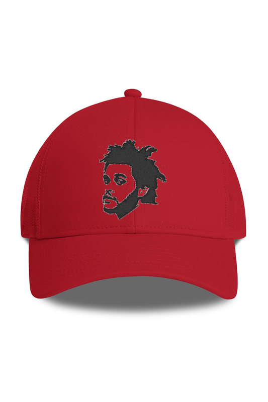 The Weeknd Red Embroidered Hat – Concert Edition | AmHype USA - amhype