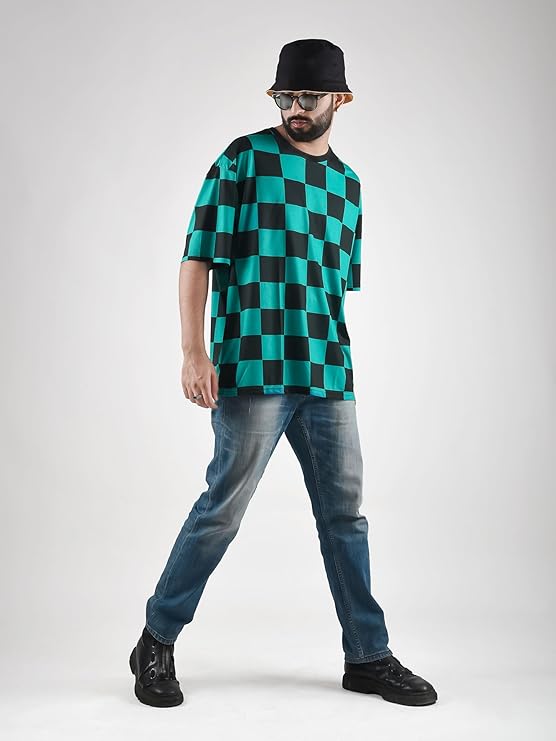 Tanjiro Oversized T-Shirt – All Over Print Anime Streetwear (Unisex)