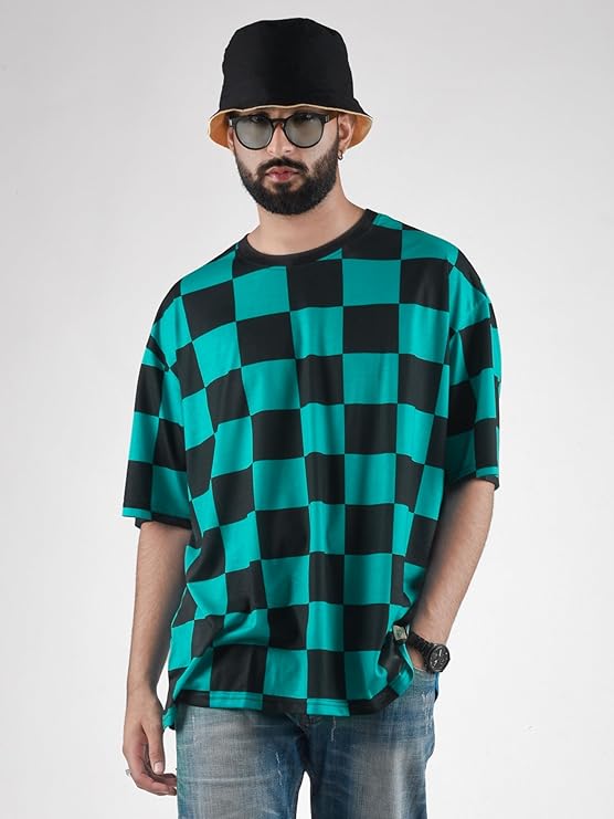 Tanjiro Oversized T-Shirt – All Over Print Anime Streetwear (Unisex)
