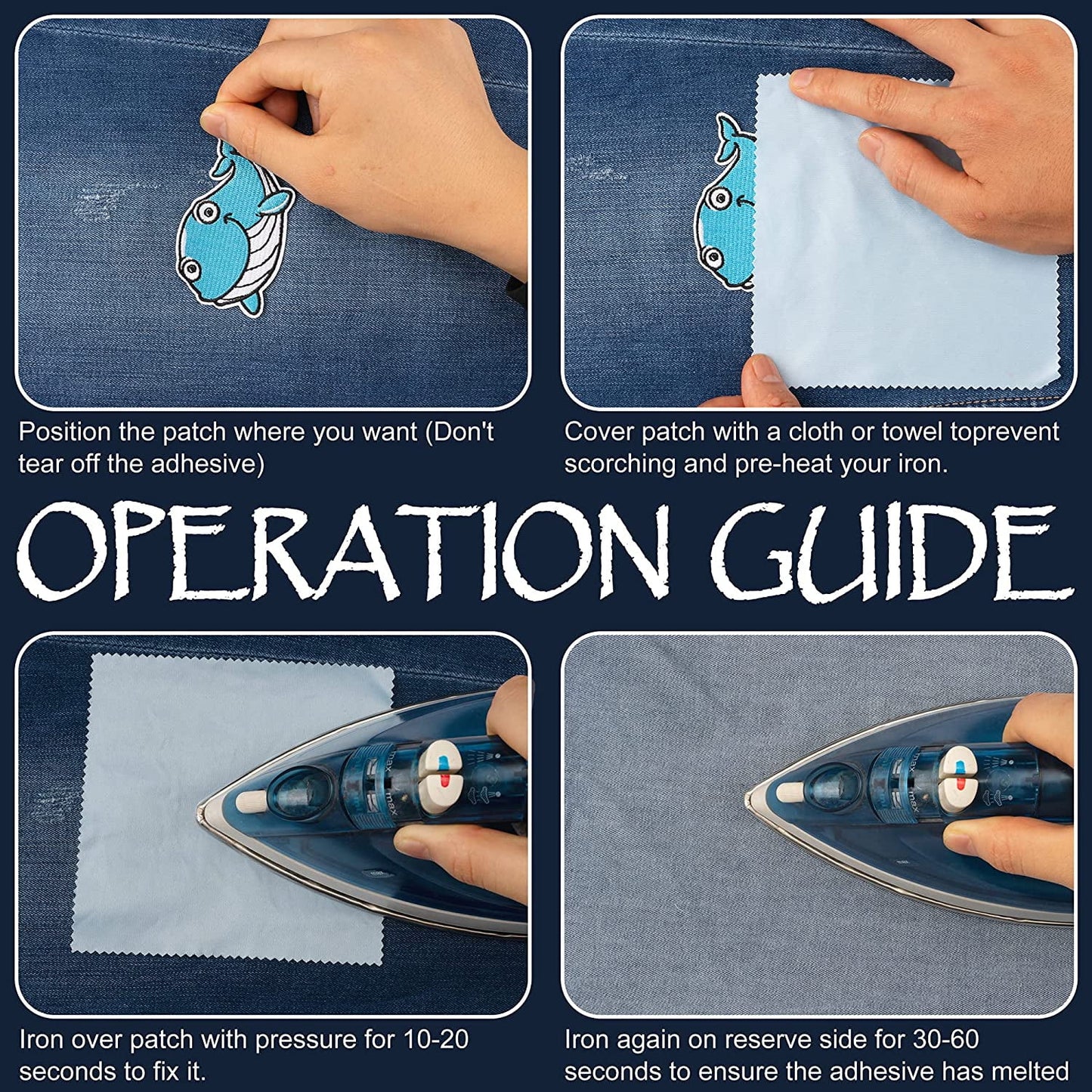Custom Embroidered Patch – Upload Your Design