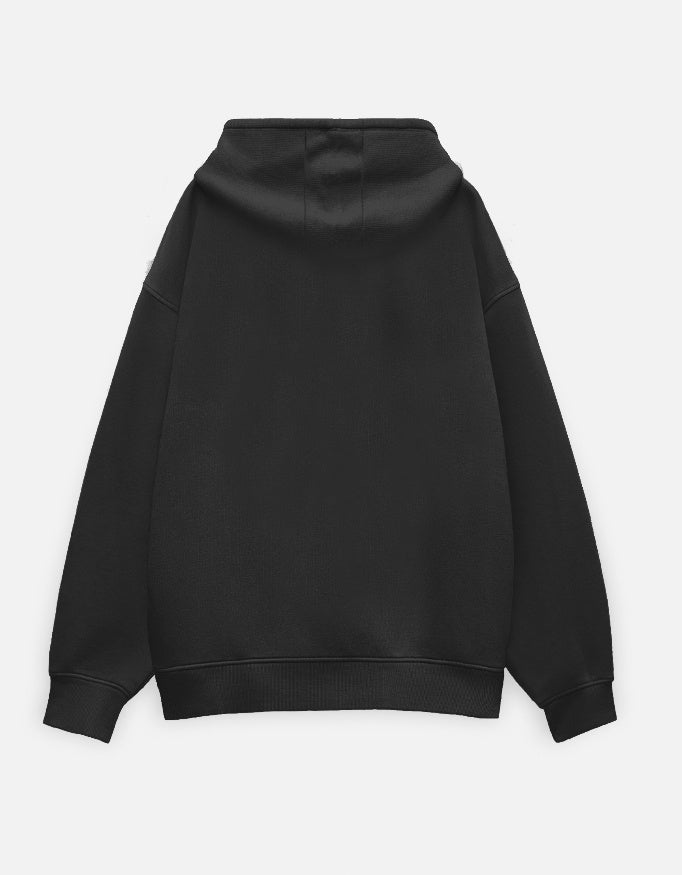 Chainsaw Man Oversized Hoodie — Makima Embroidery with Heart - amhype