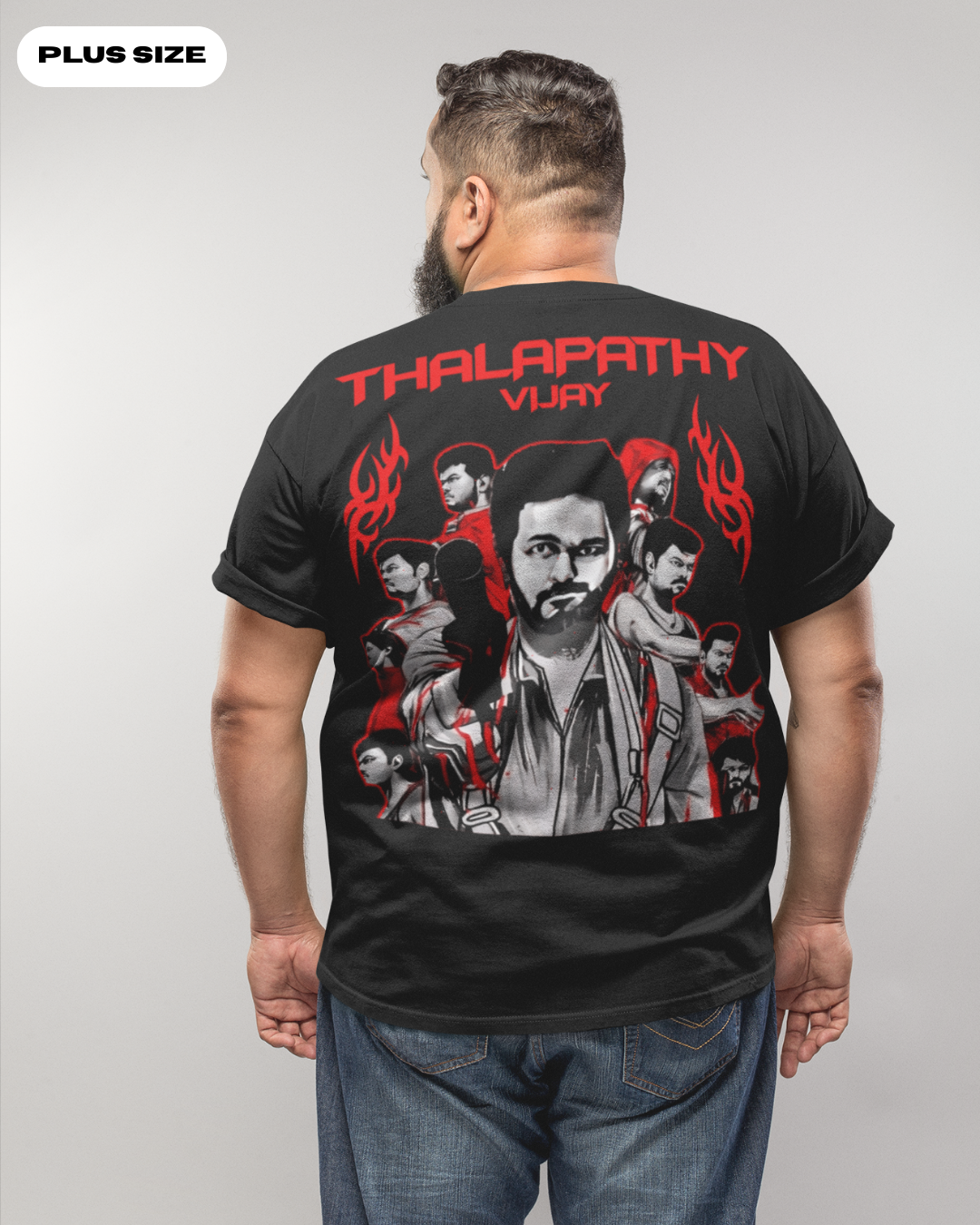 Thalapathy Vijay Farewell Plus Size T-Shirt | One Last Dance – amhype