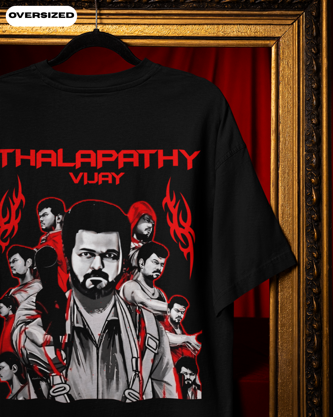 Vijay One Last Dance Oversized T-Shirt | Farewell Streetwear – amhype