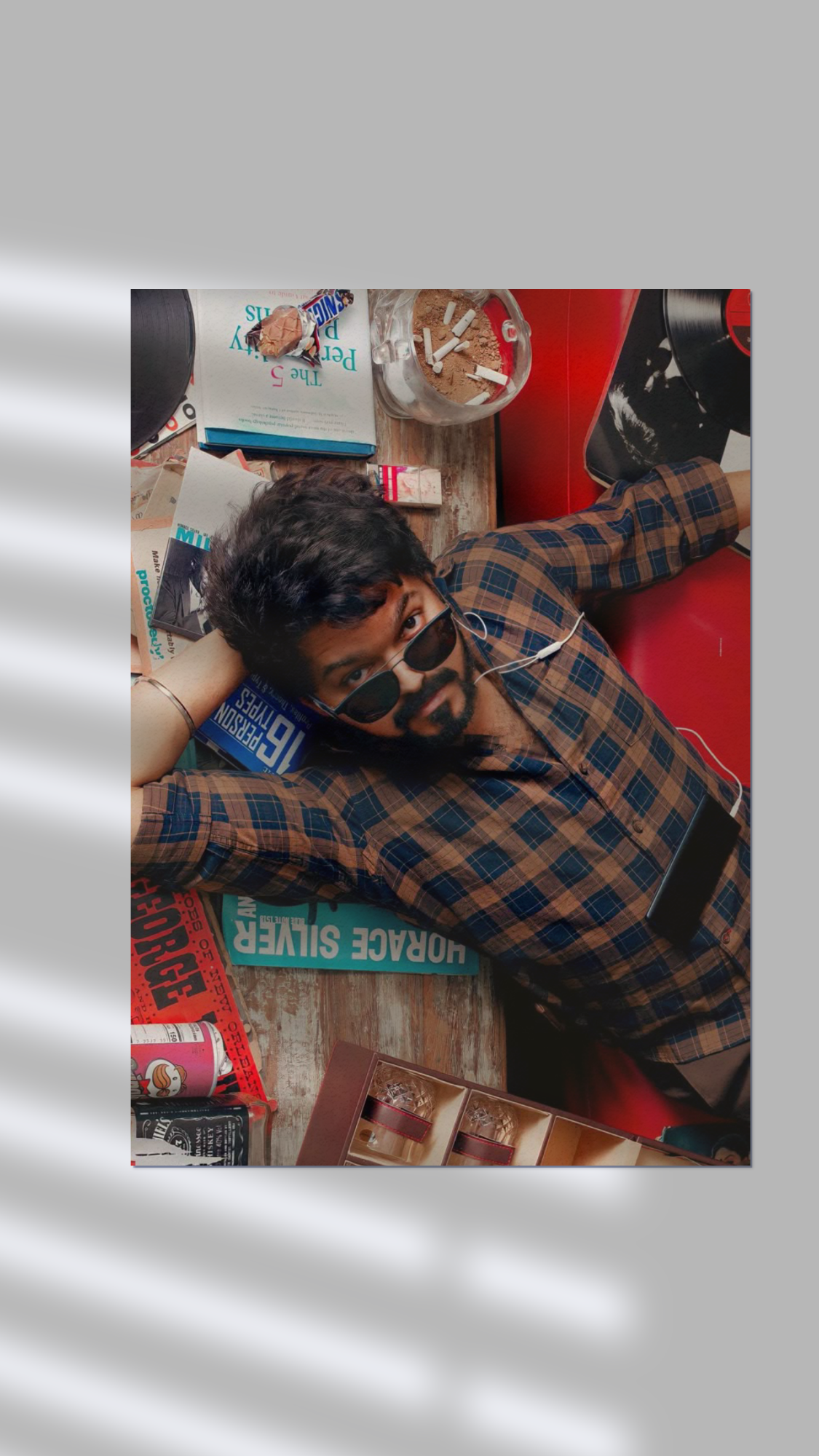 Thalapathy Vijay | Movies | Wall Posters | A3 | A4 | Metal