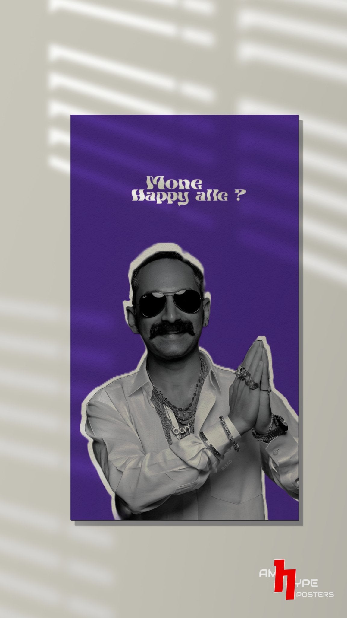 Aavesham Movies Wall Posters A3 A4 Metal – amhype