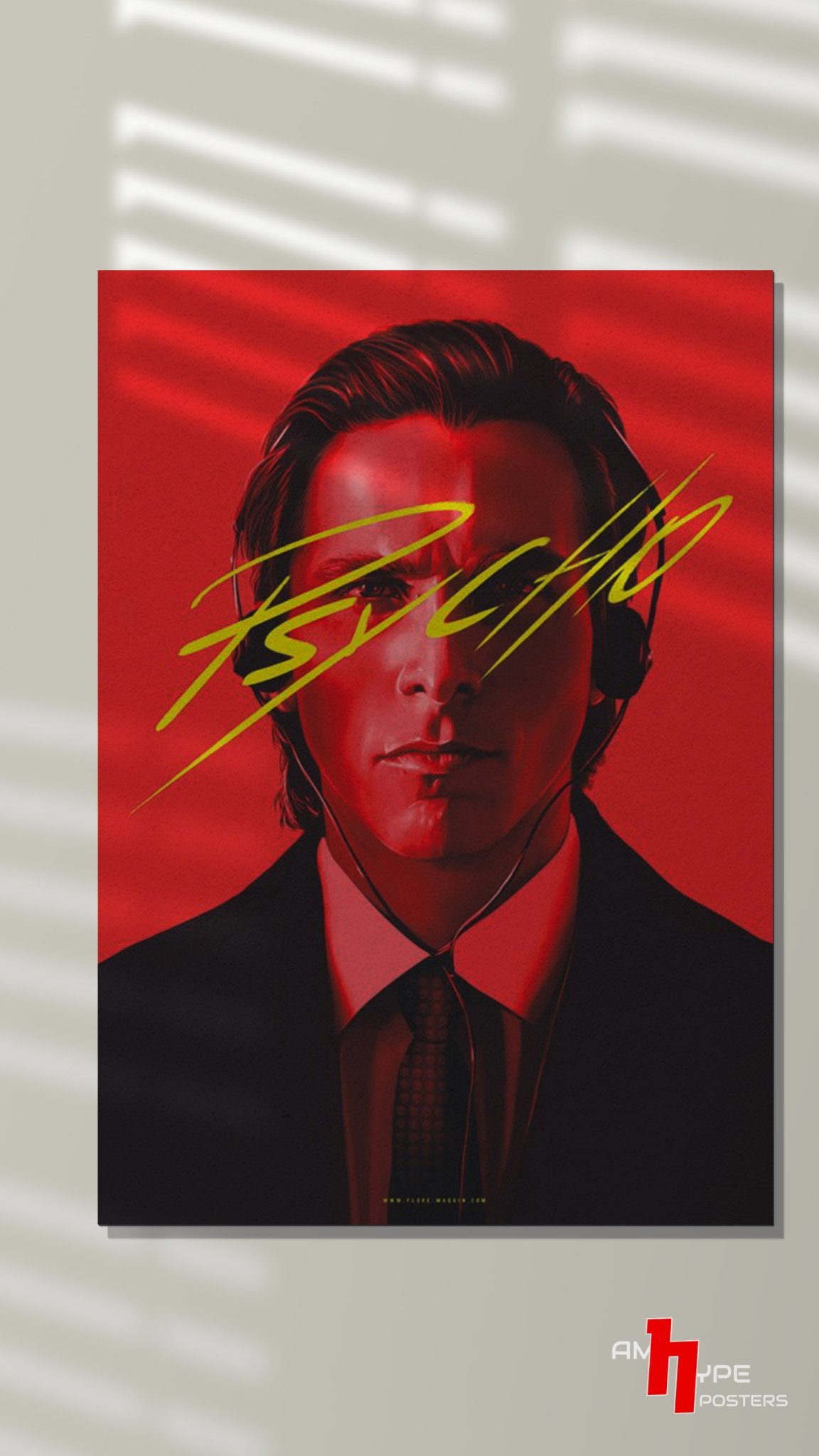 American Psycho | Movies | Wall Posters | A3 | A4 | Metal - amhype