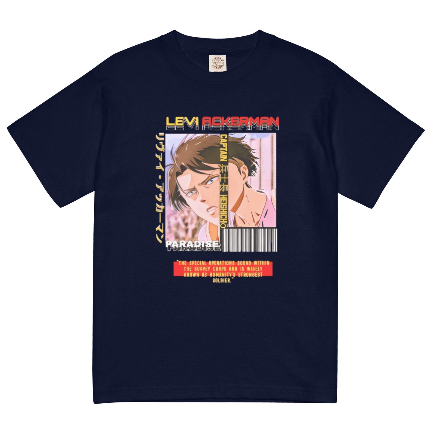 AMHYPE LEVI ACKERMAN MEN AND WOMEN TSHIRT - amhype