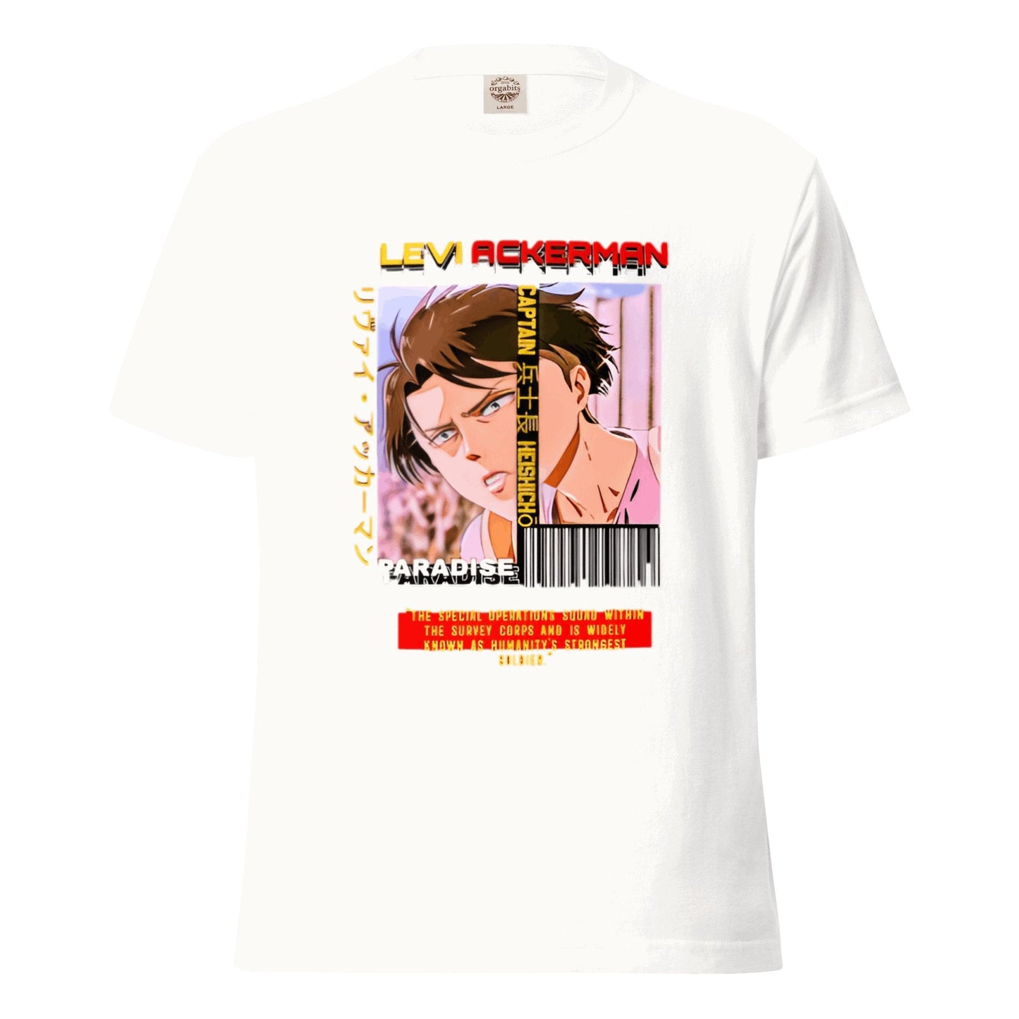 AMHYPE LEVI ACKERMAN MEN AND WOMEN TSHIRT - amhype