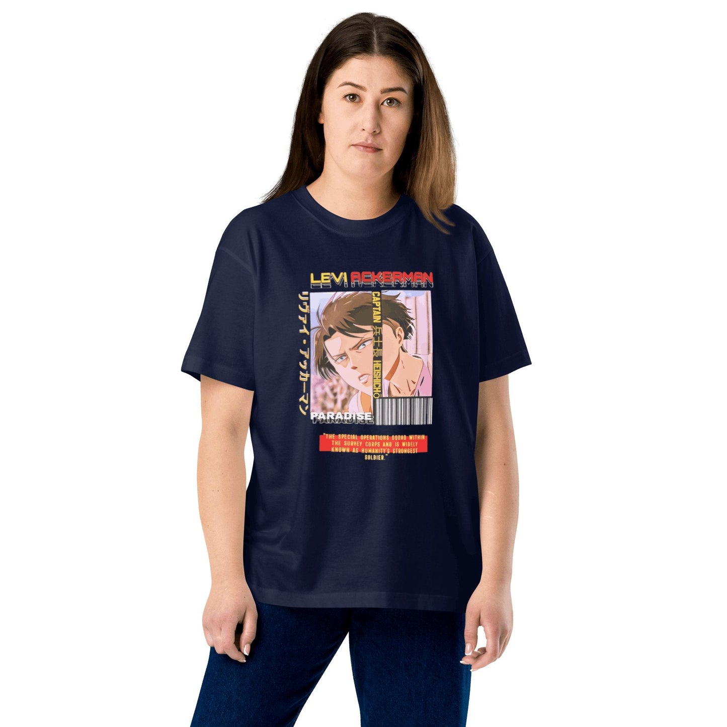 AMHYPE LEVI ACKERMAN MEN AND WOMEN TSHIRT - amhype