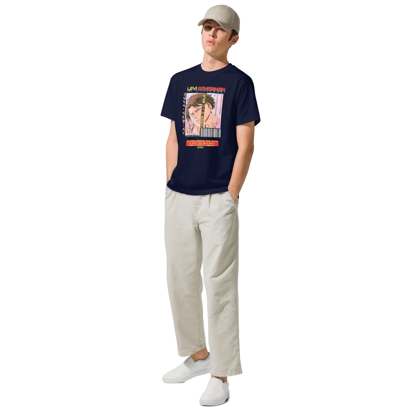 AMHYPE LEVI ACKERMAN MEN AND WOMEN TSHIRT - amhype