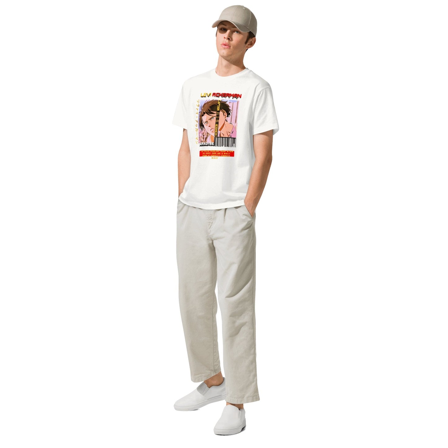 AMHYPE LEVI ACKERMAN MEN AND WOMEN TSHIRT - amhype