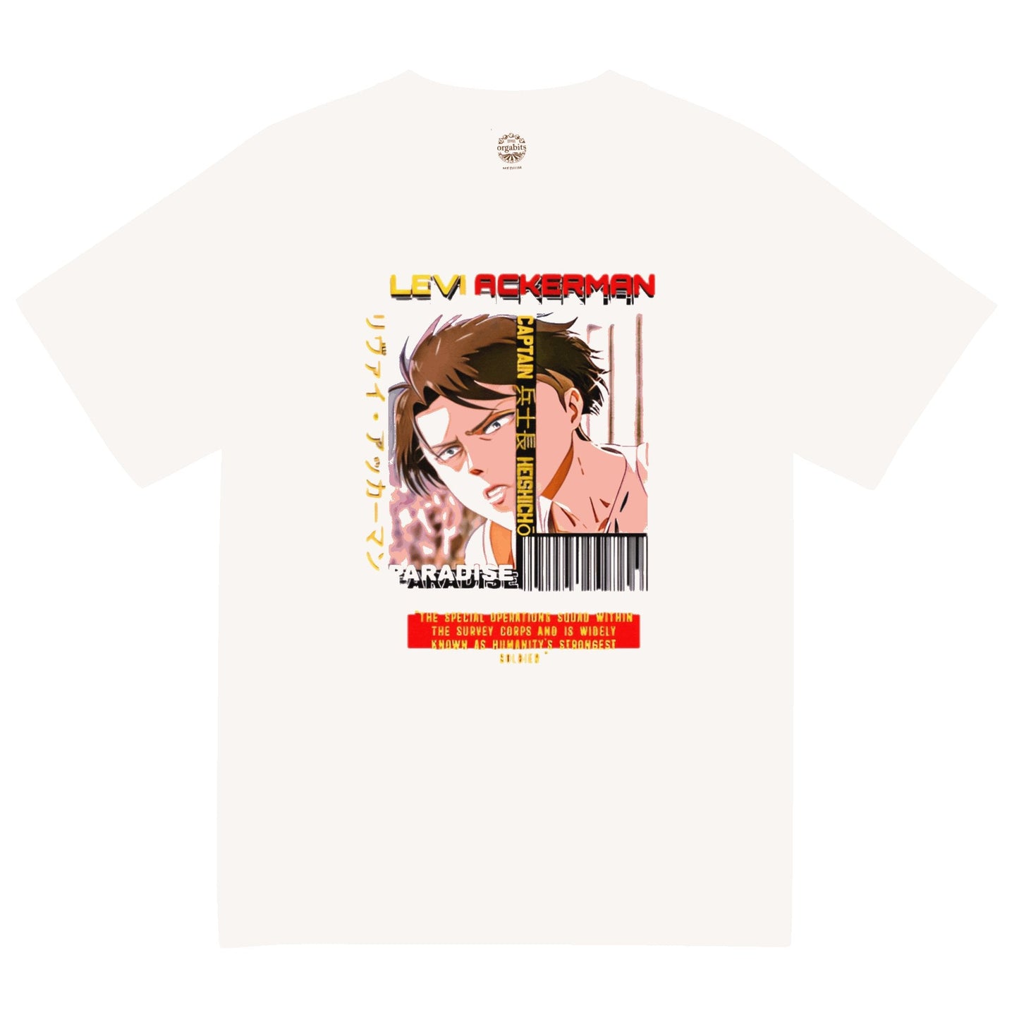 AMHYPE LEVI ACKERMAN MEN AND WOMEN TSHIRT - amhype