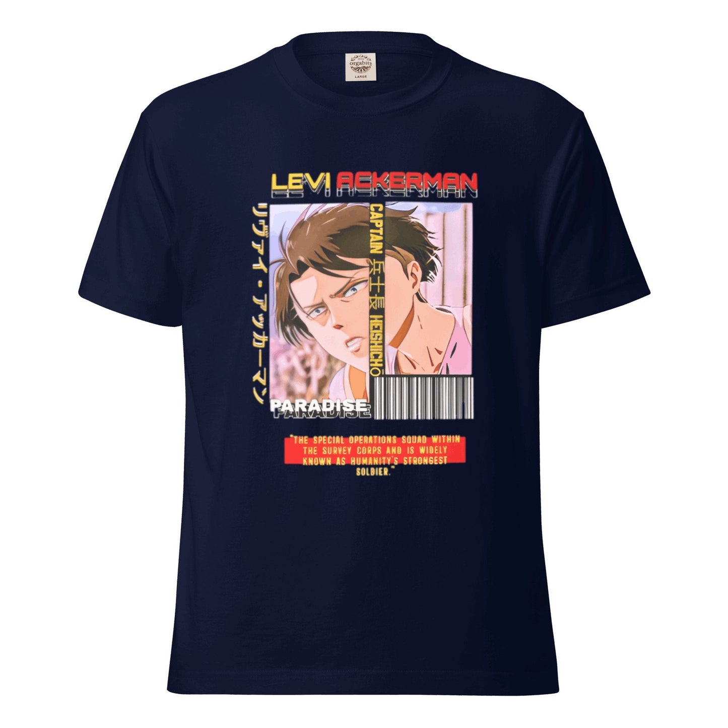 AMHYPE LEVI ACKERMAN MEN AND WOMEN TSHIRT - amhype