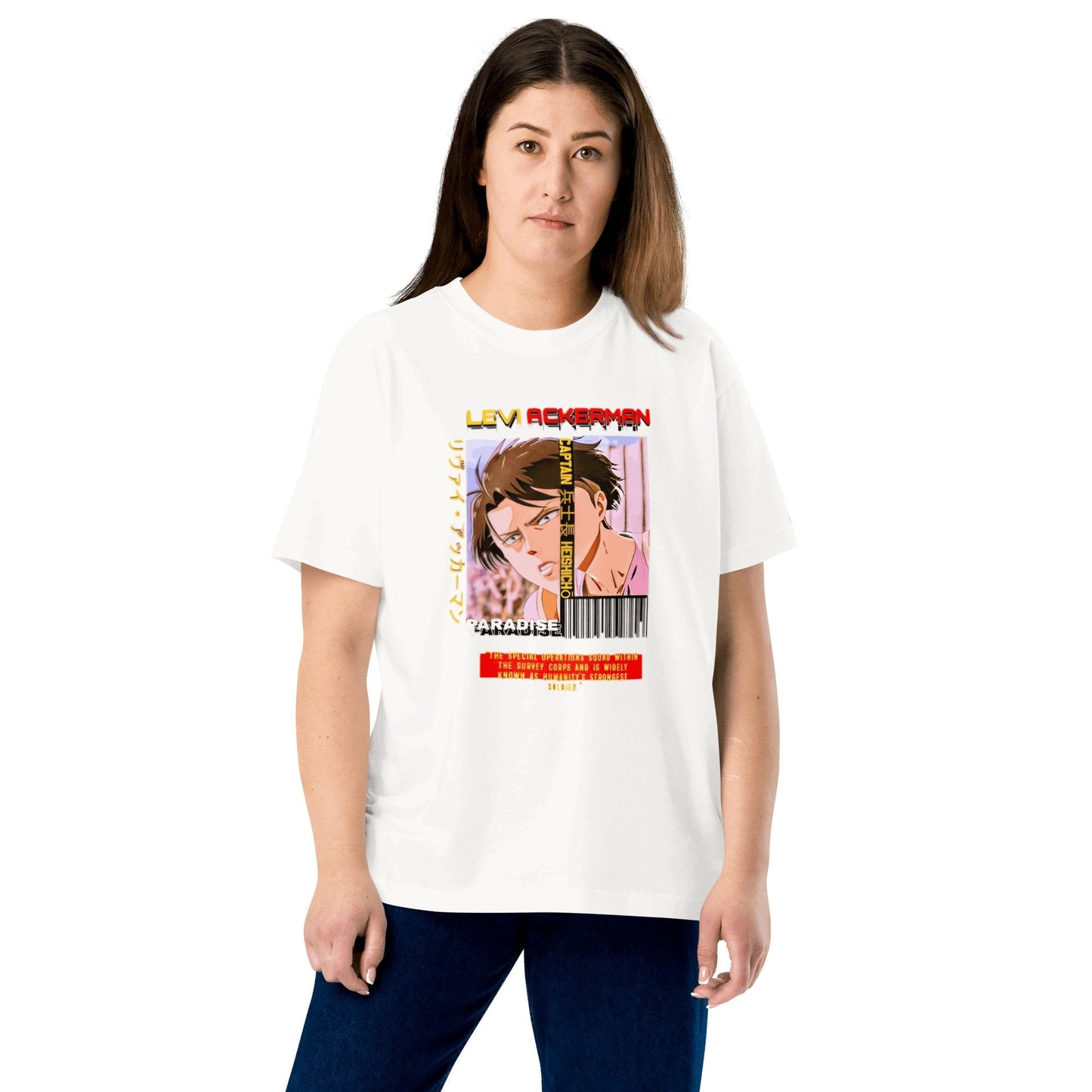 AMHYPE LEVI ACKERMAN MEN AND WOMEN TSHIRT - amhype