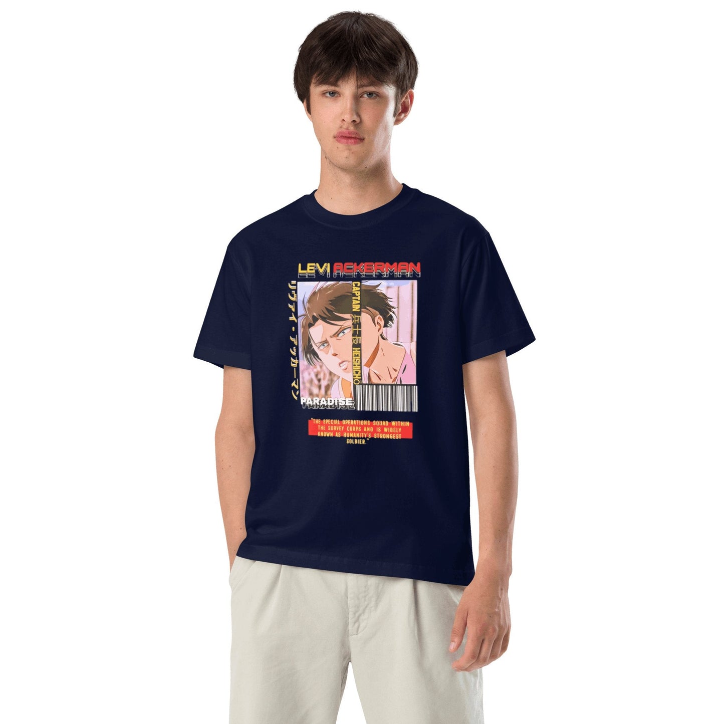 AMHYPE LEVI ACKERMAN MEN AND WOMEN TSHIRT - amhype