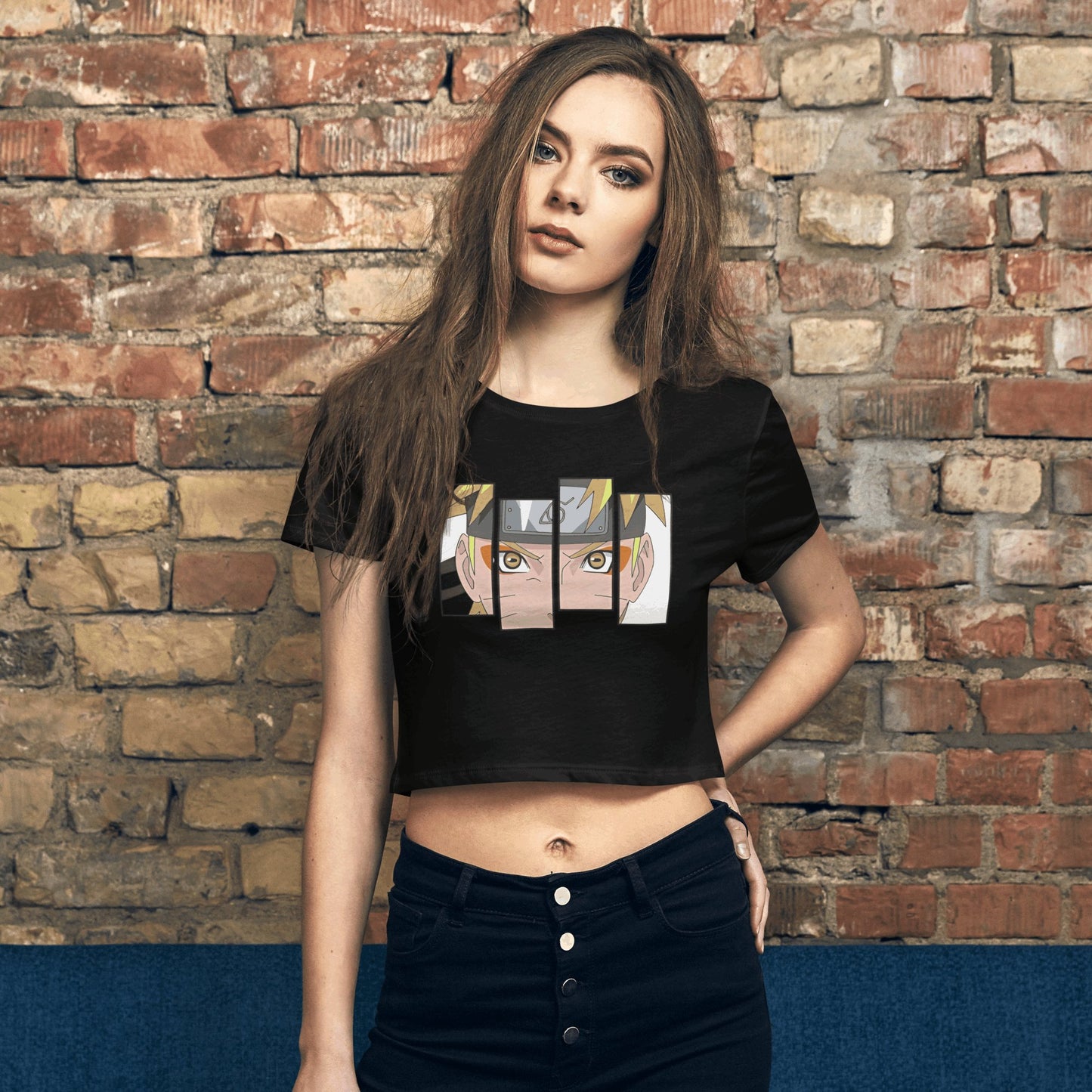AMHYPE NARUTO CROP TOPS WOMEN - amhype