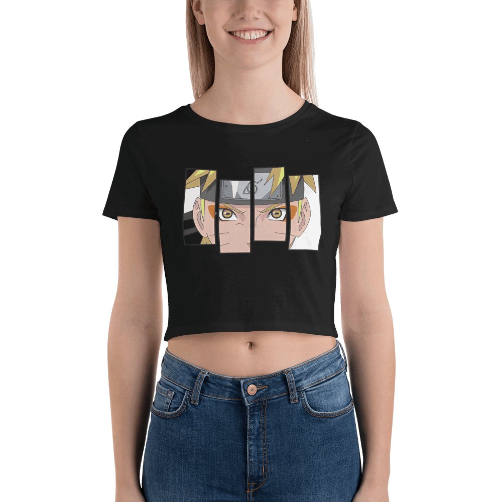 AMHYPE NARUTO CROP TOPS WOMEN - amhype