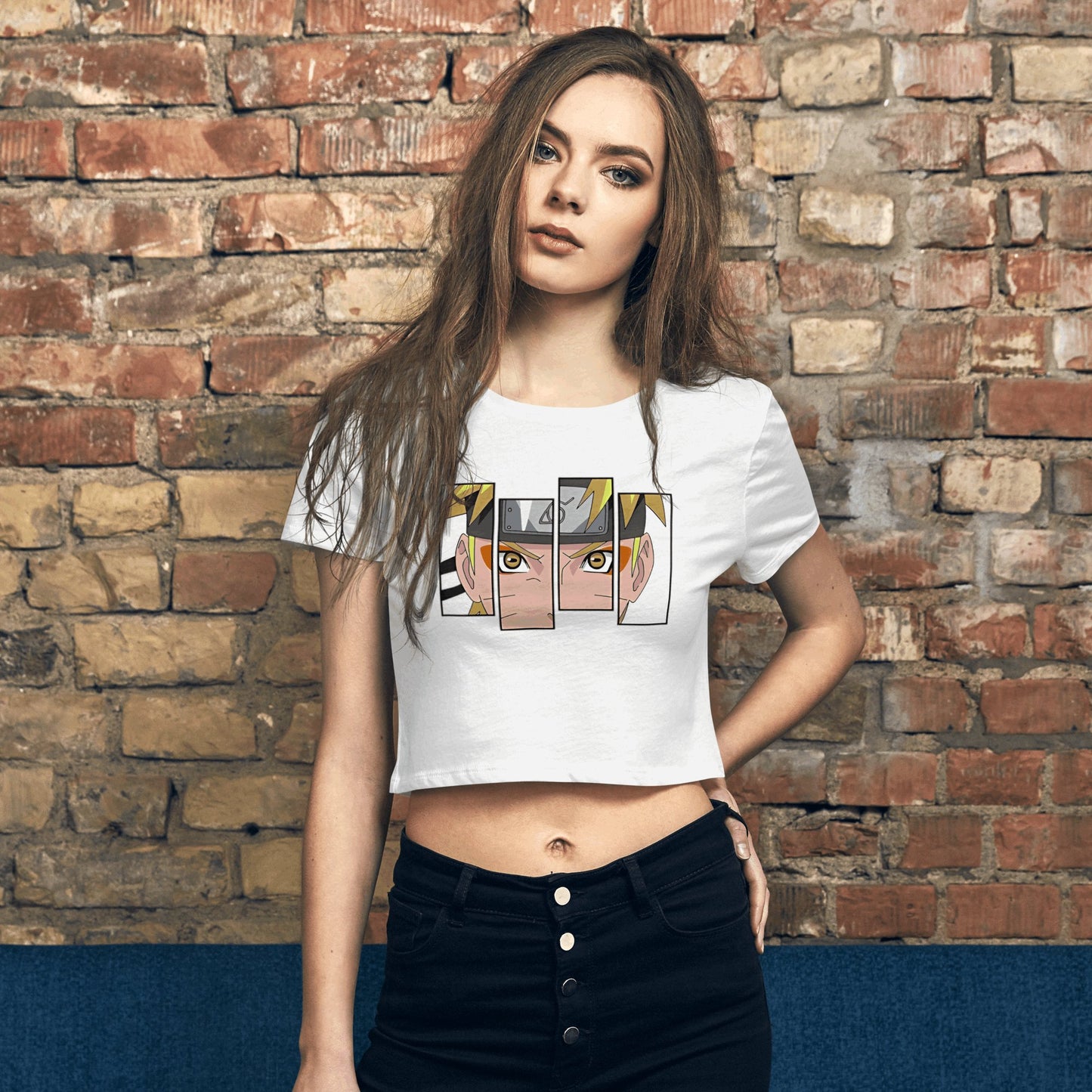 AMHYPE NARUTO CROP TOPS WOMEN - amhype