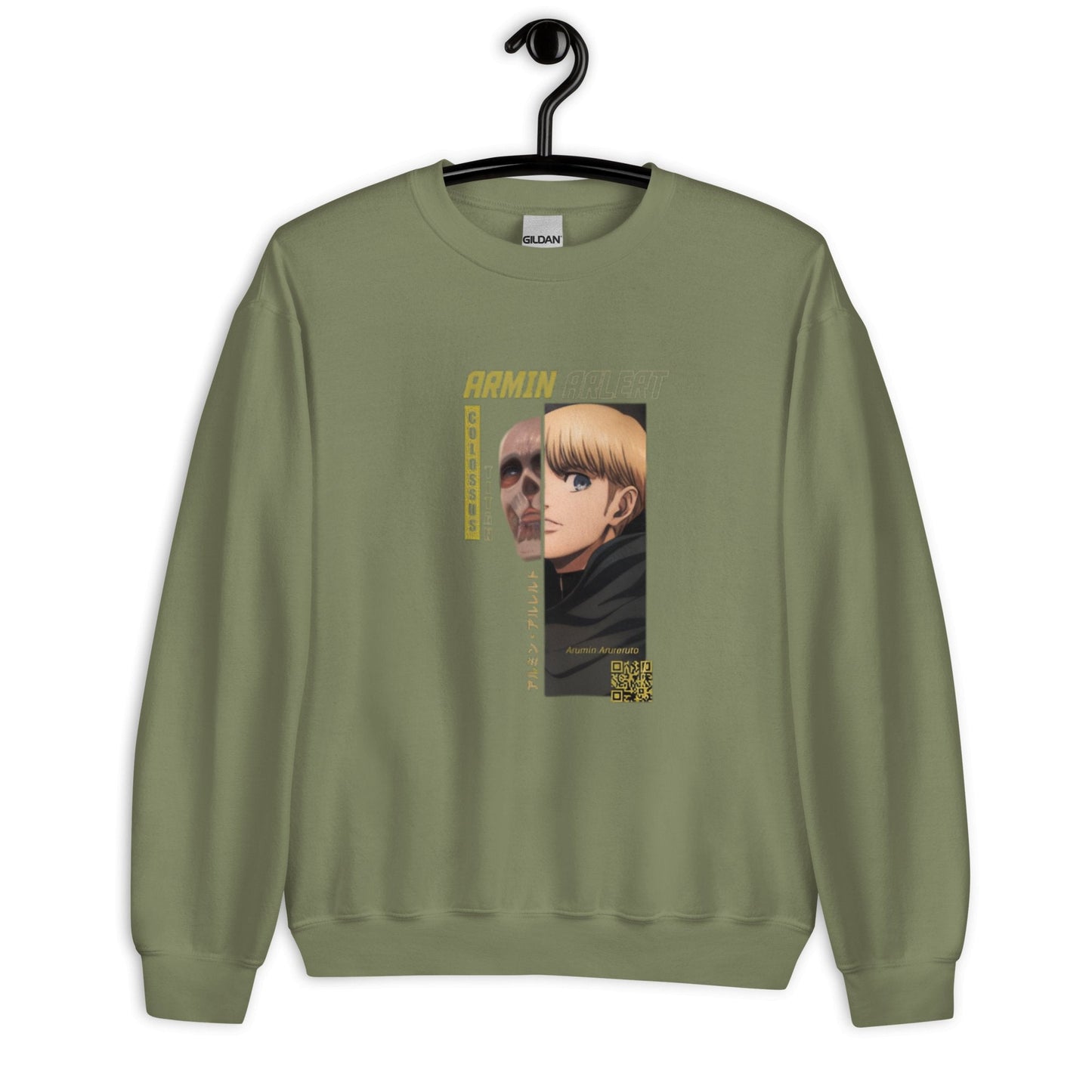 AMHYPE UNISEX ARMIN ATTACK ON TITAN SWEATSHIRT - amhype
