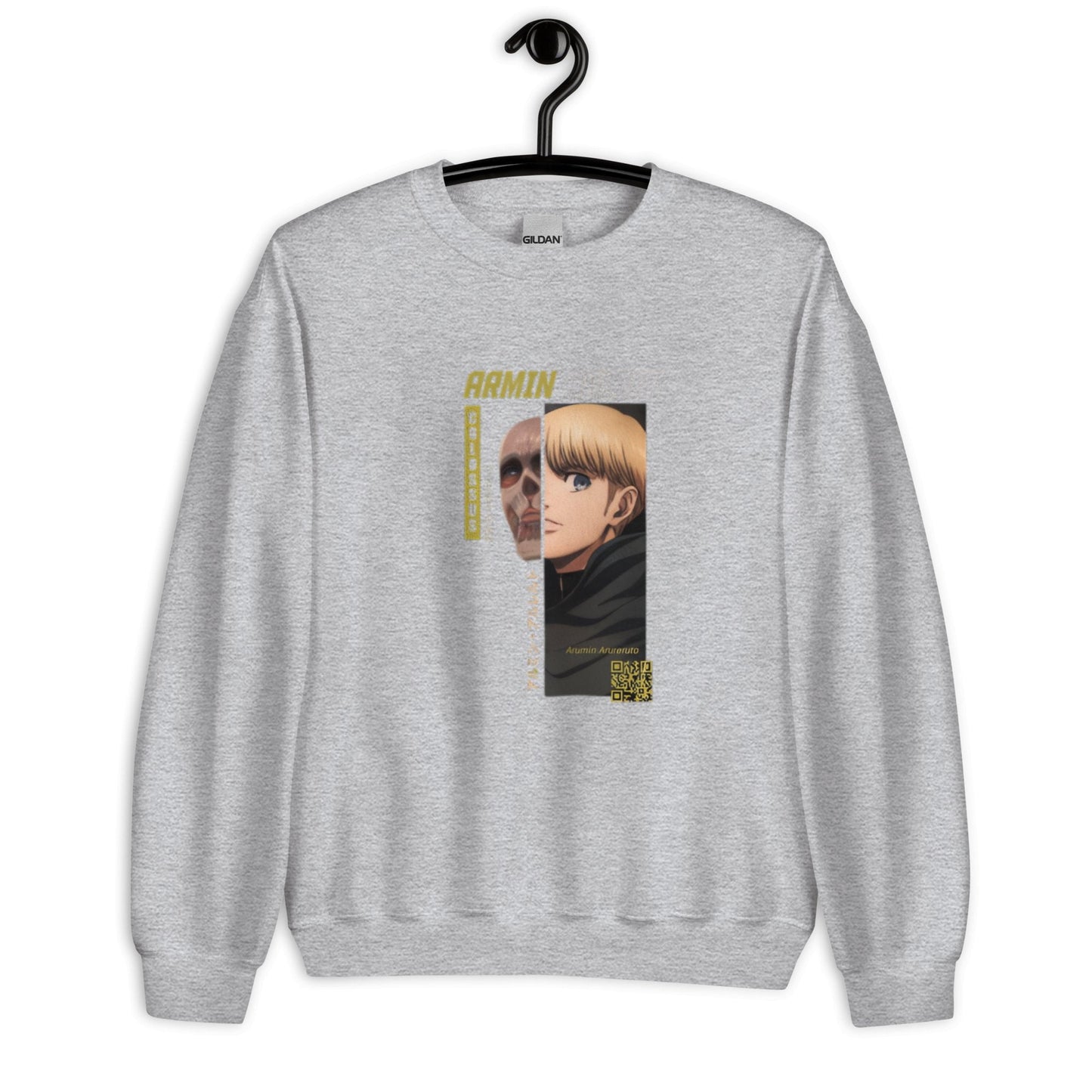 AMHYPE UNISEX ARMIN ATTACK ON TITAN SWEATSHIRT - amhype