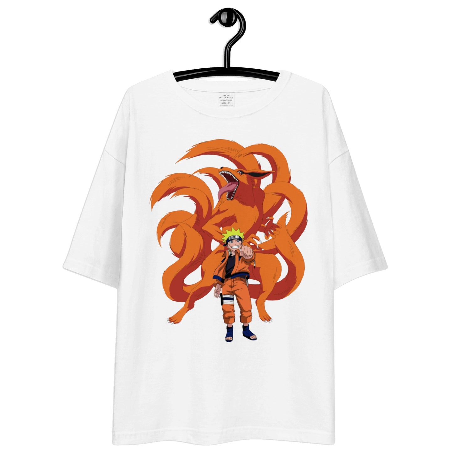 AMHYPE UNISEX NARUTO DRAGON OVERSIZE TEE - amhype