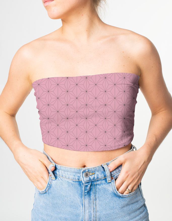 Nezuko Kamado Demon Slayer Tube Top – Anime Crop Top for Women - amhype