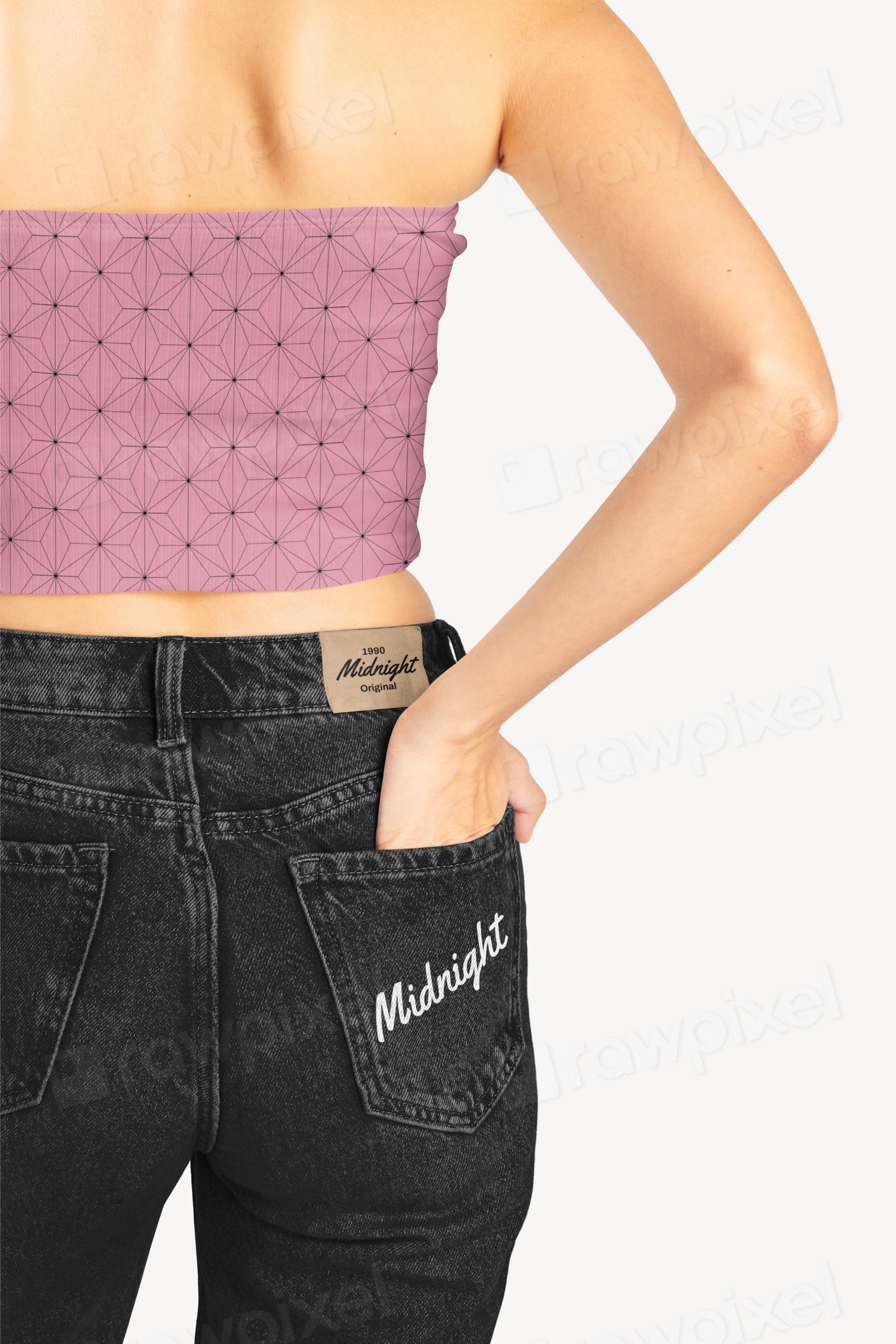 Nezuko Kamado Demon Slayer Tube Top – Anime Crop Top for Women
