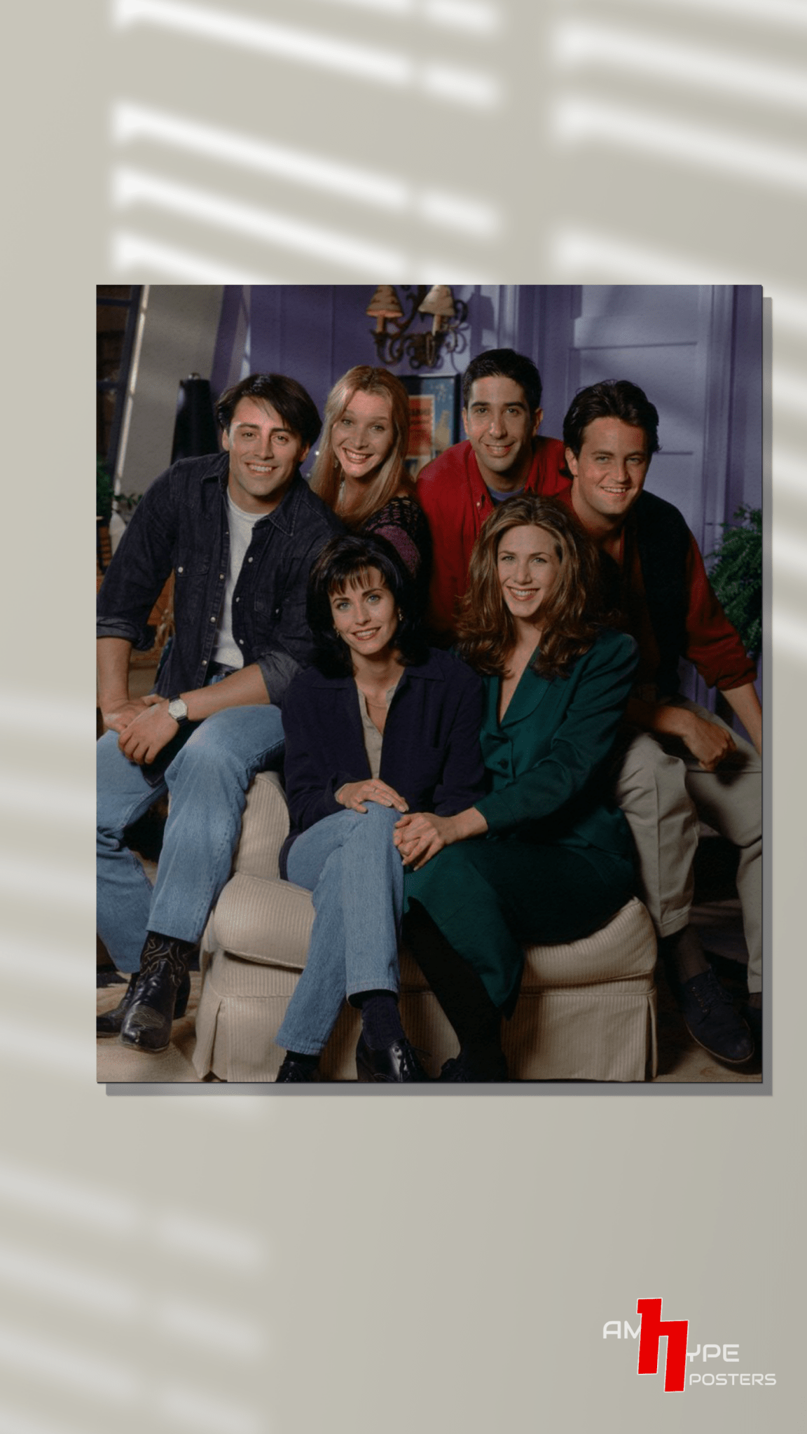 Friends | TV Series | Wall Posters | A3 | A4 | Metal - amhype
