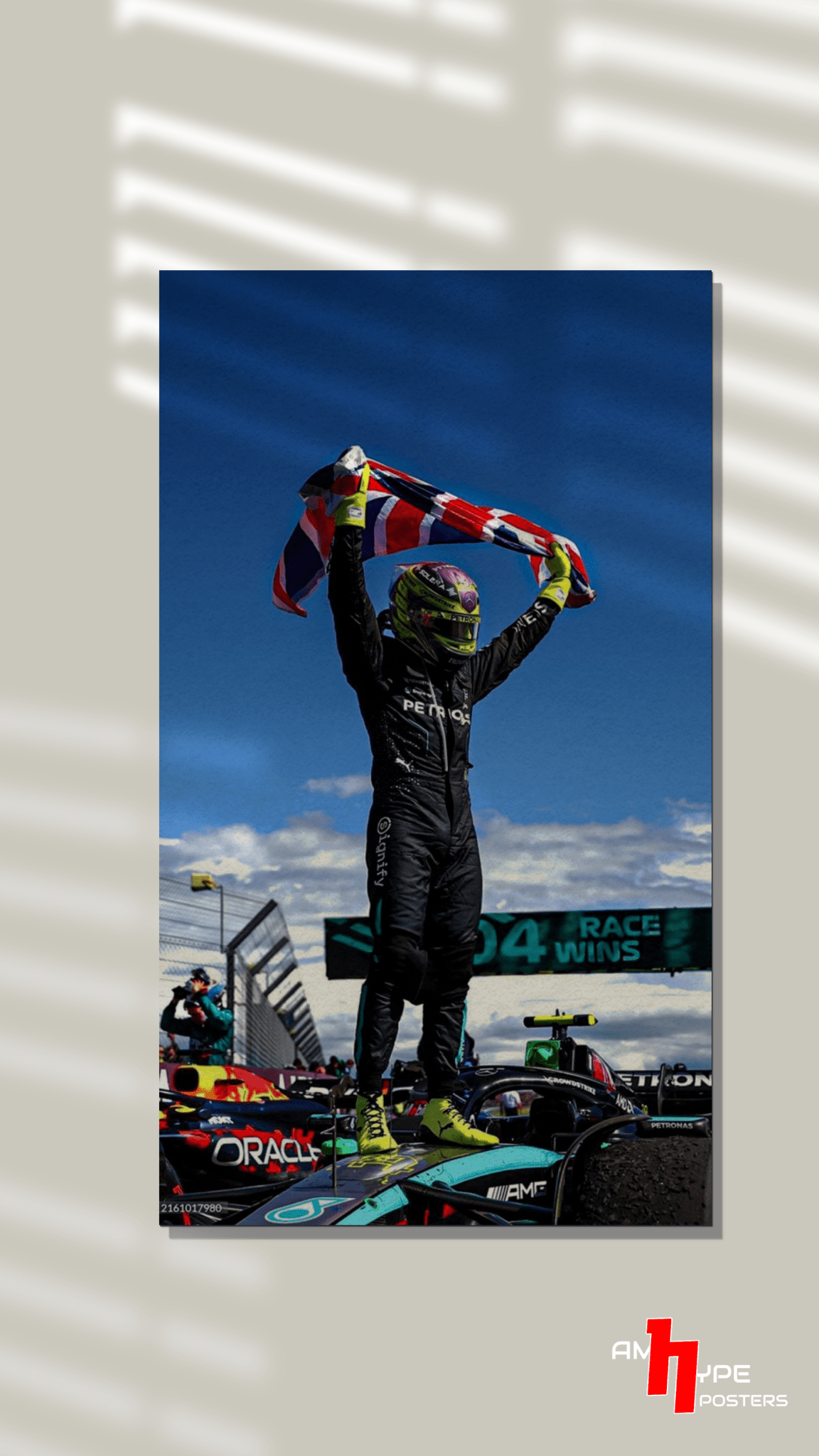 Lewis Hamilton | F1 | Sir Lewis hamilton | Mercedes | Wall Posters | A3 | A4 | Metal - amhype