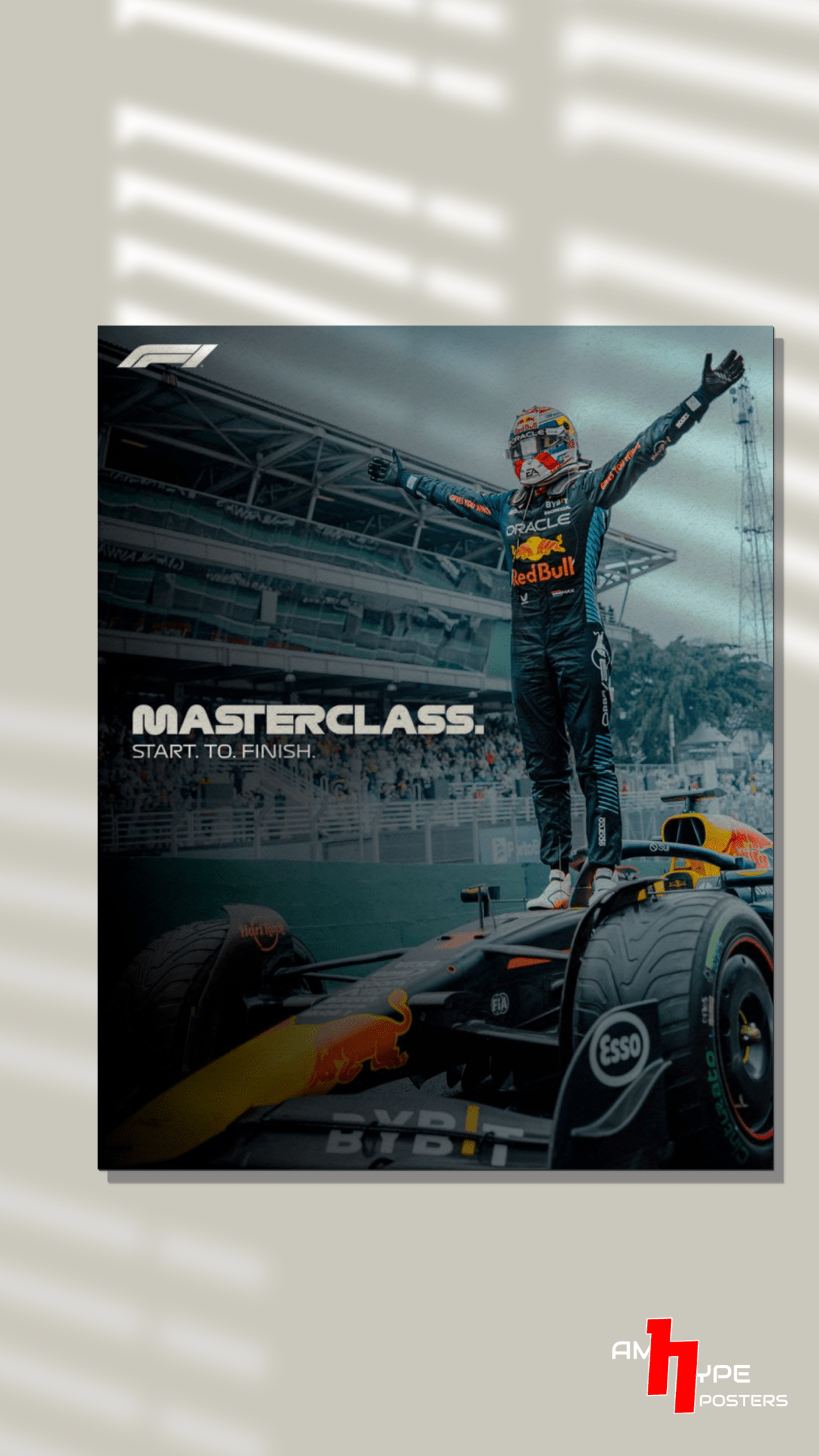 Max Verstappen | F1 | Sergio Perez | Redbull | Wall Posters | A3 | A4 | Metal - amhype