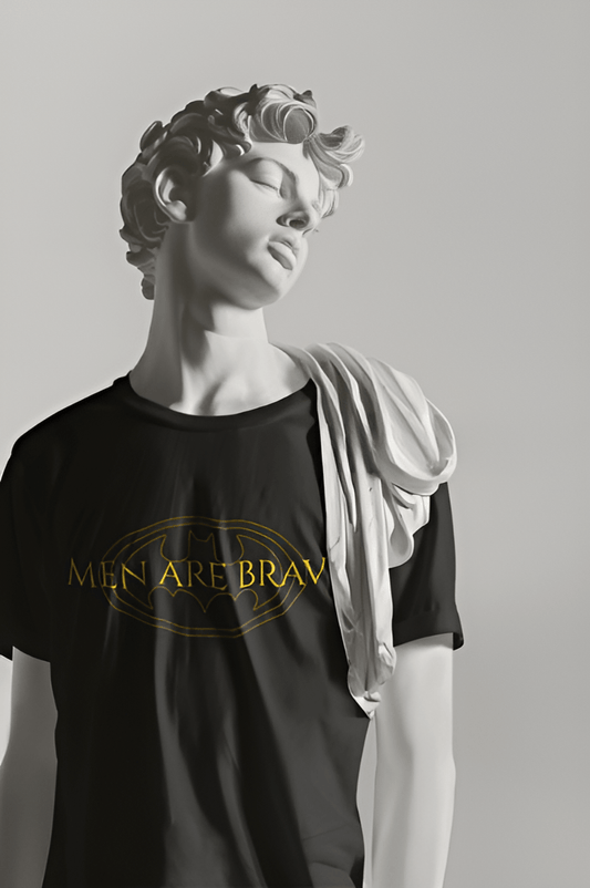 Men Are Brave | Batman | Amhype | Unisex | 100% Cotton - amhype