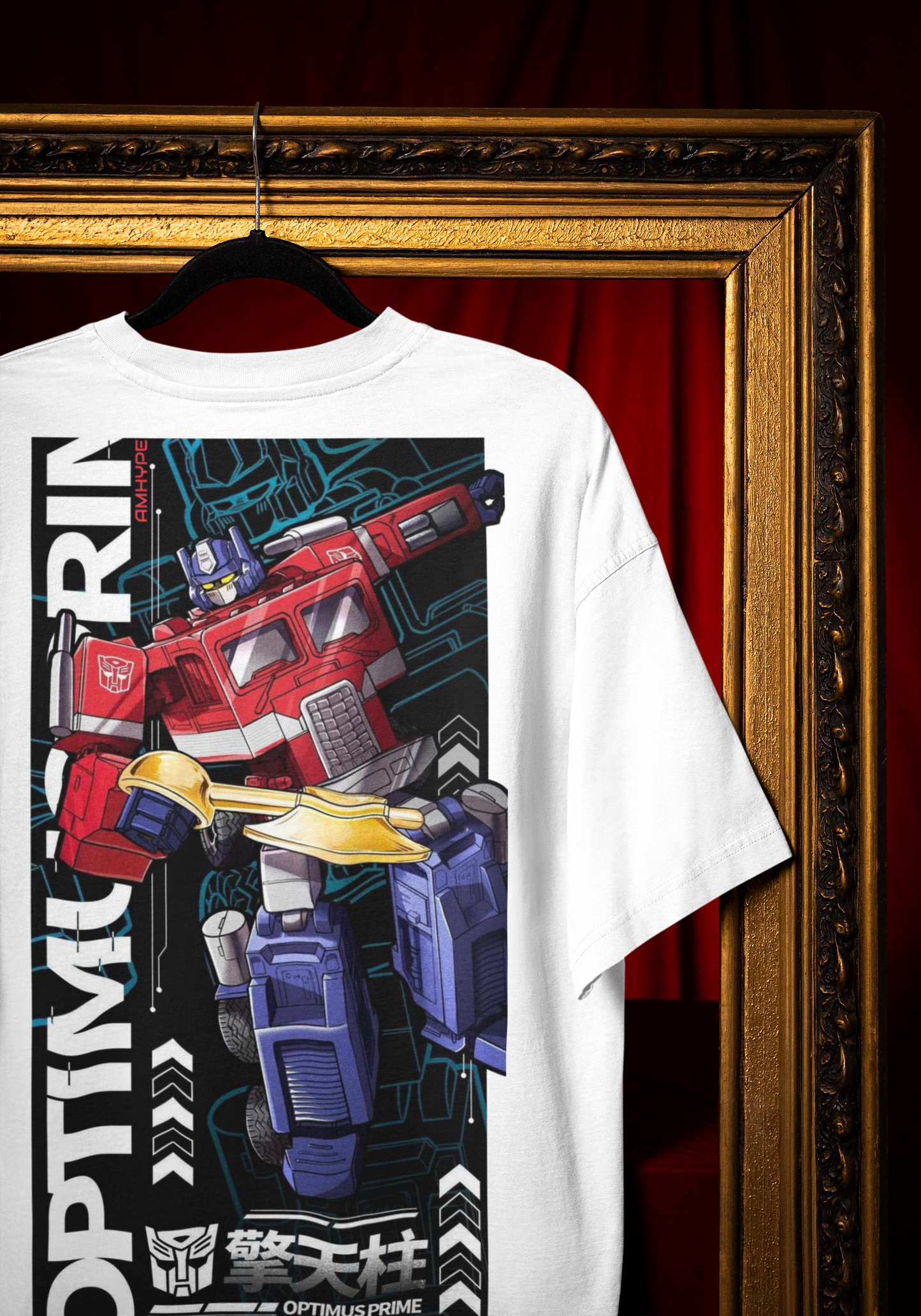 Optimus Prime Oversized T-shirt | Transformers Fan Merch