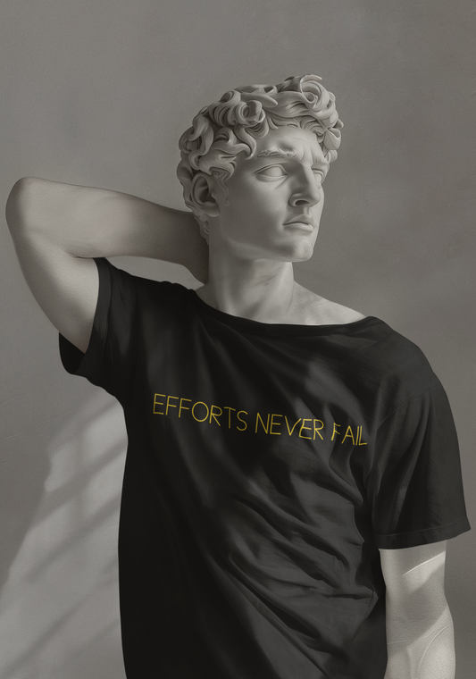 Efforts never Fail | Vidamuyarchi Tshirt | Ajith Kumar | Amhype - amhype