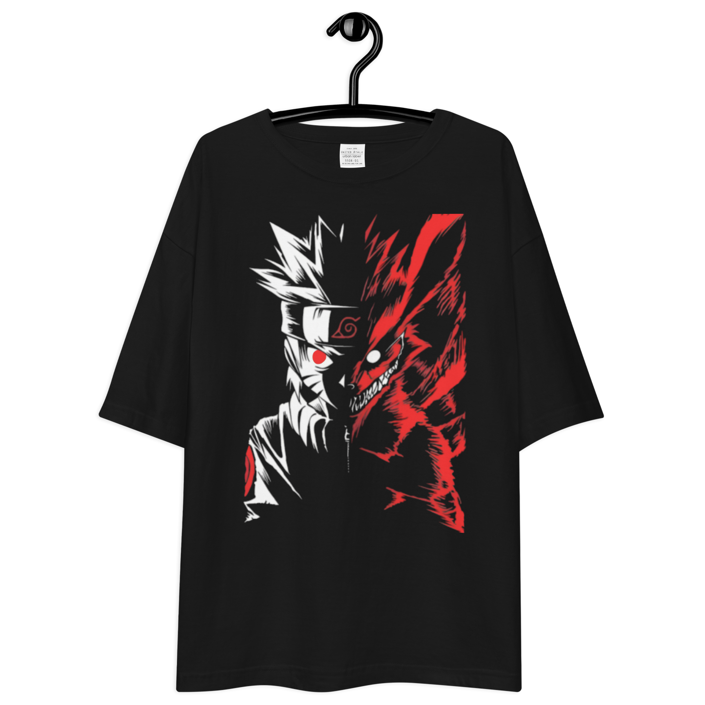 UNISEX NARUTO X KURAMA OVERSIZED TEE