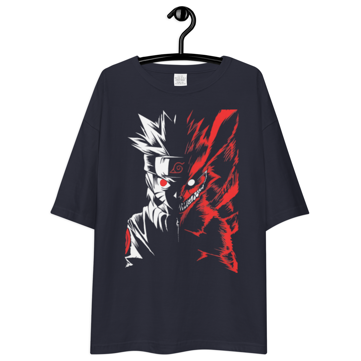 UNISEX NARUTO X KURAMA OVERSIZED TEE