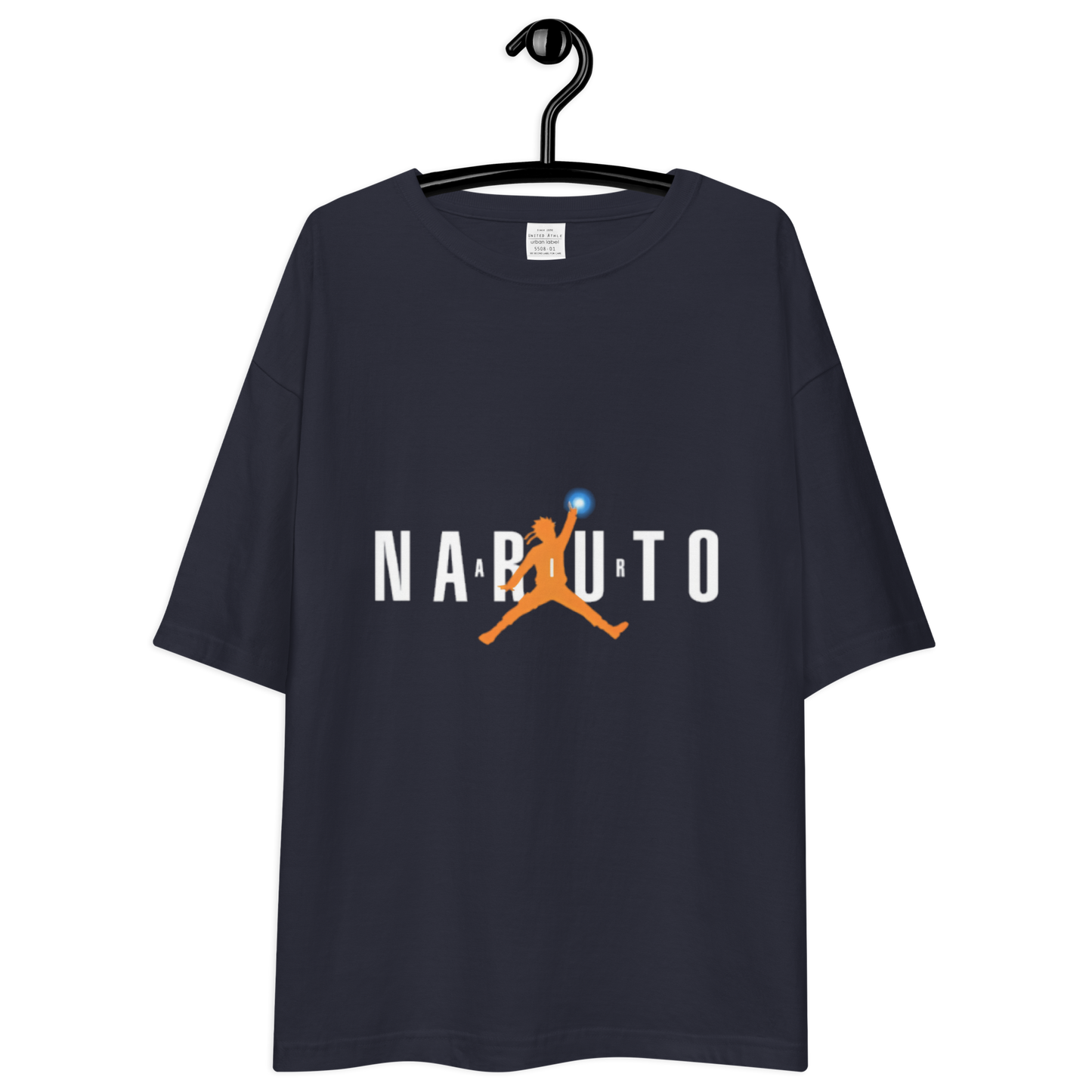 Unisex naruto air oversized tee