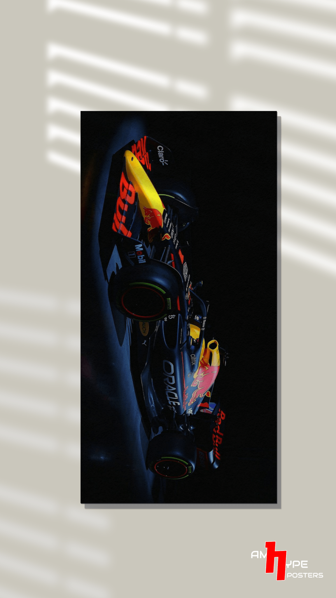 Redbull | F1 | Max Verstappen | Sergio Perez | Smooth Operator | Wall Posters | A3 | A4 | Metal - amhype