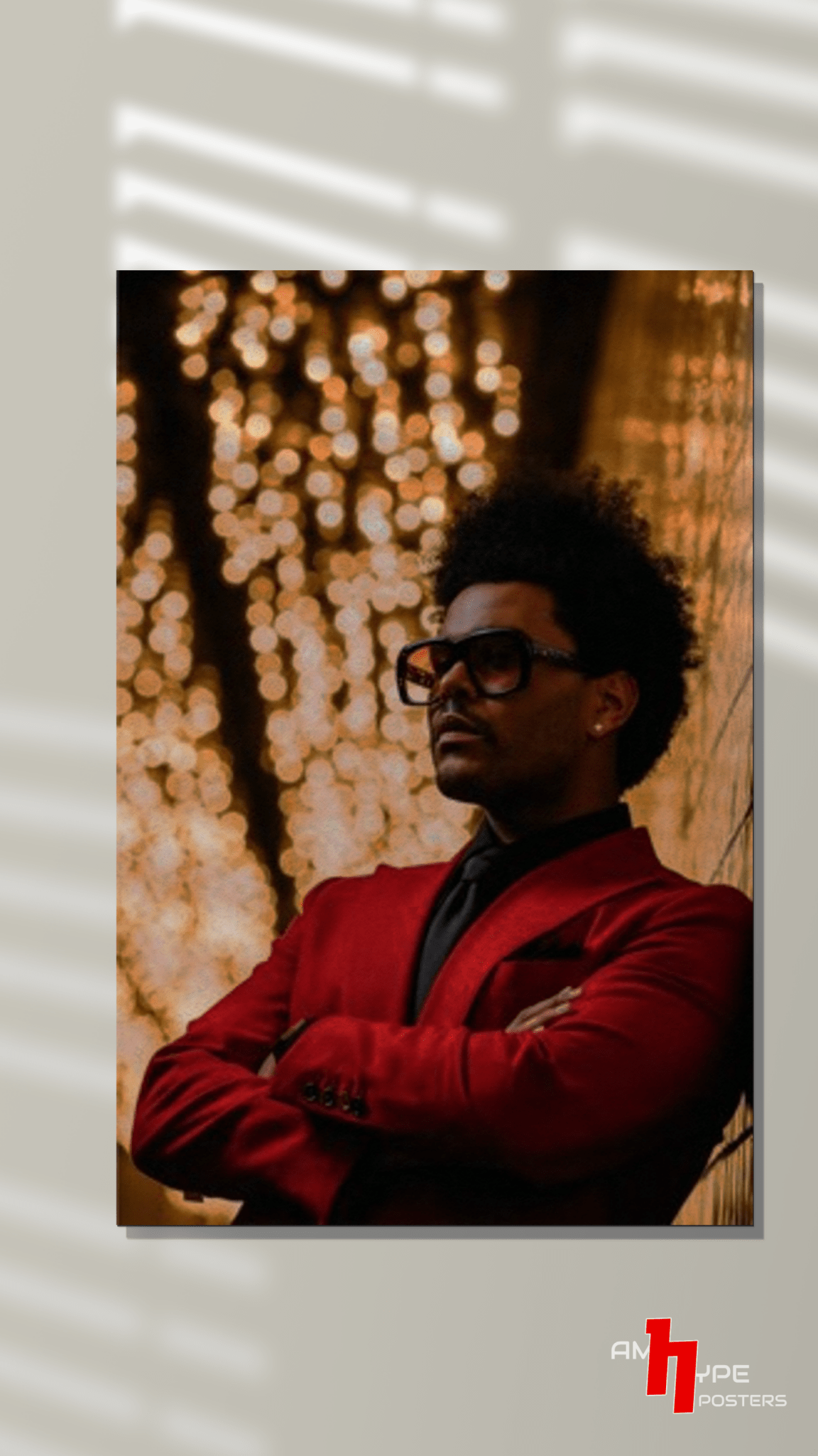 The Weeknd | Music| Wall Posters | A3 | A4 | Metal - amhype