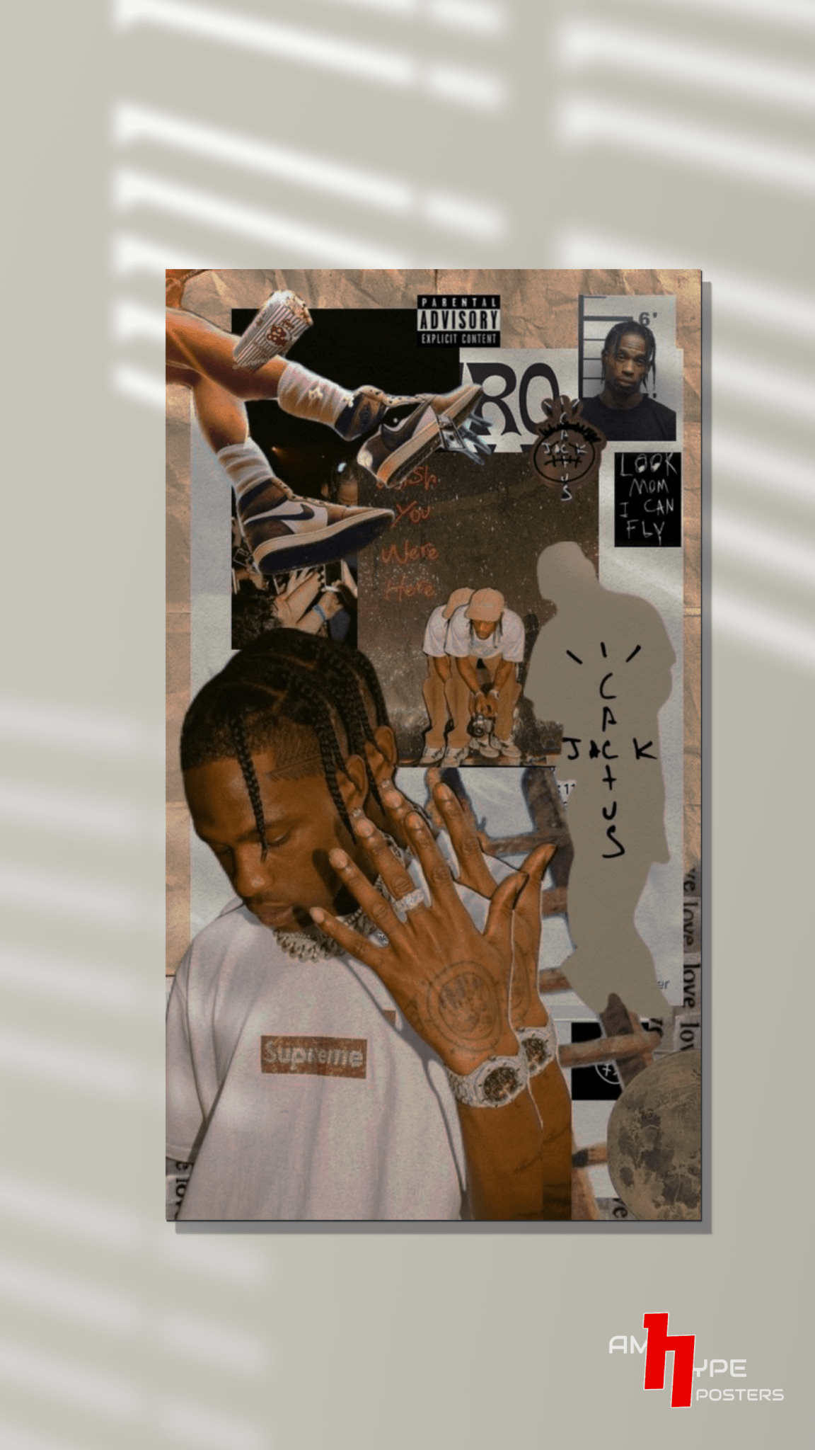 Travis Scout | Music| Wall Posters | A3 | A4 | Metal - amhype