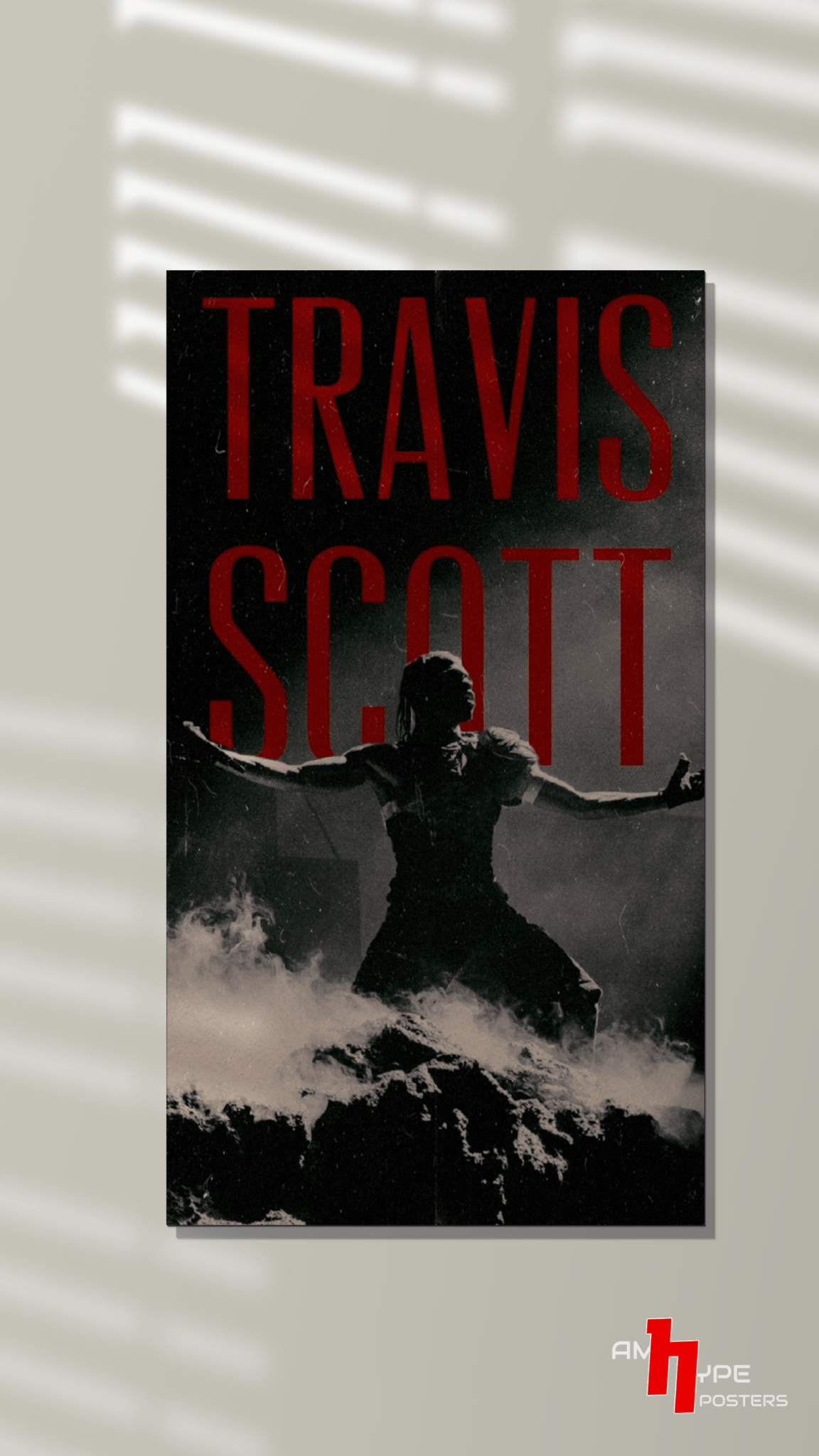 Travis Scout | Music| Wall Posters | A3 | A4 | Metal - amhype