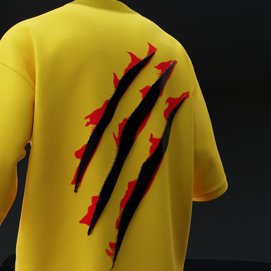 Wolverine Claw Slash Oversized Tee | X-Men Marvel | amhype
