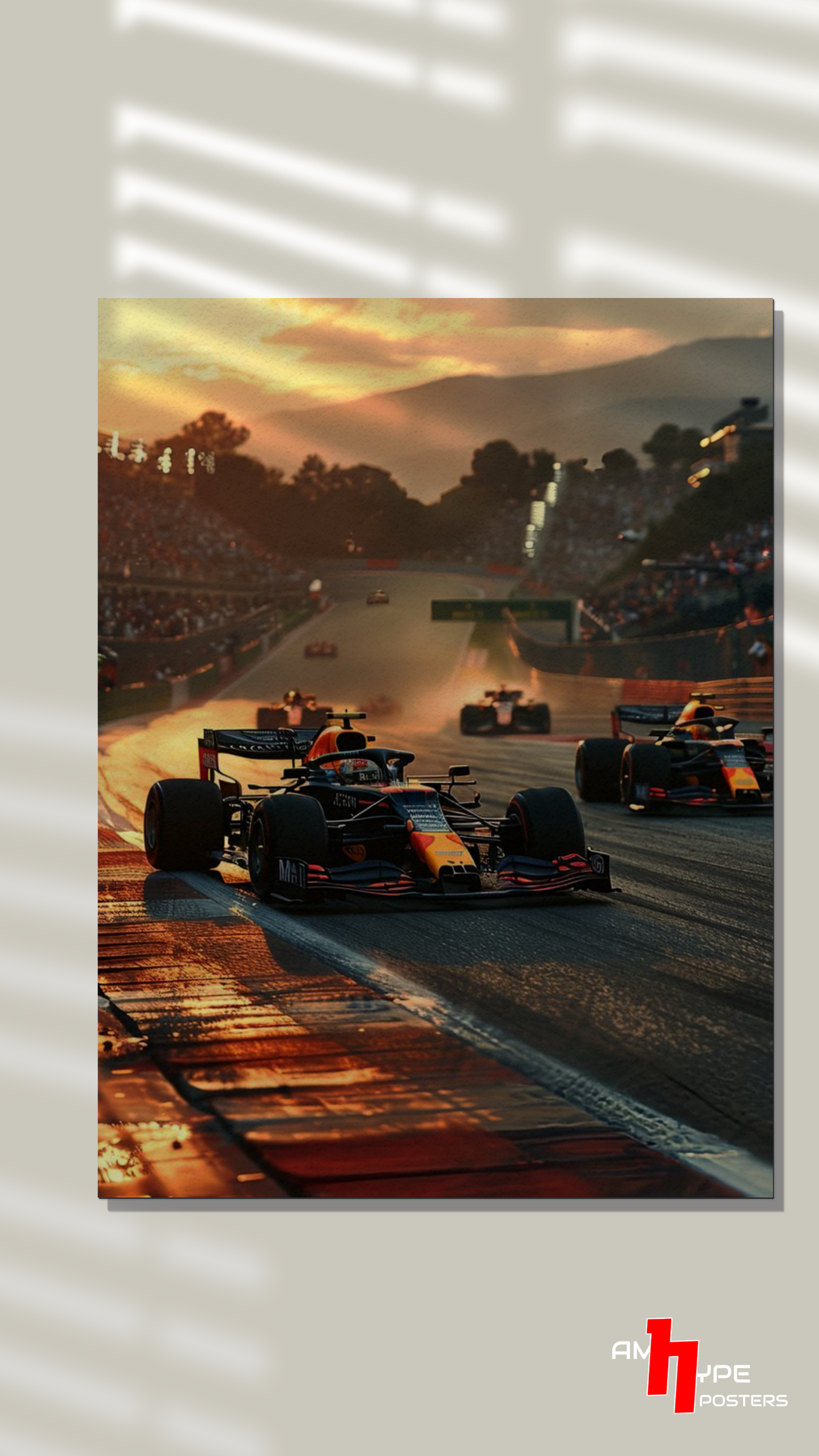 Redbull | F1 | Max Verstappen | Sergio Perez | Wall Posters | A3 | A4 | Metal