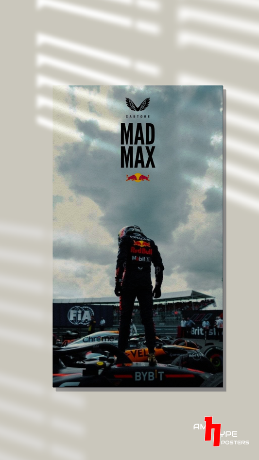 Max Verstappen | F1 | Sergio Perez | Redbull | Wall Posters | A3 | A4 | Metal