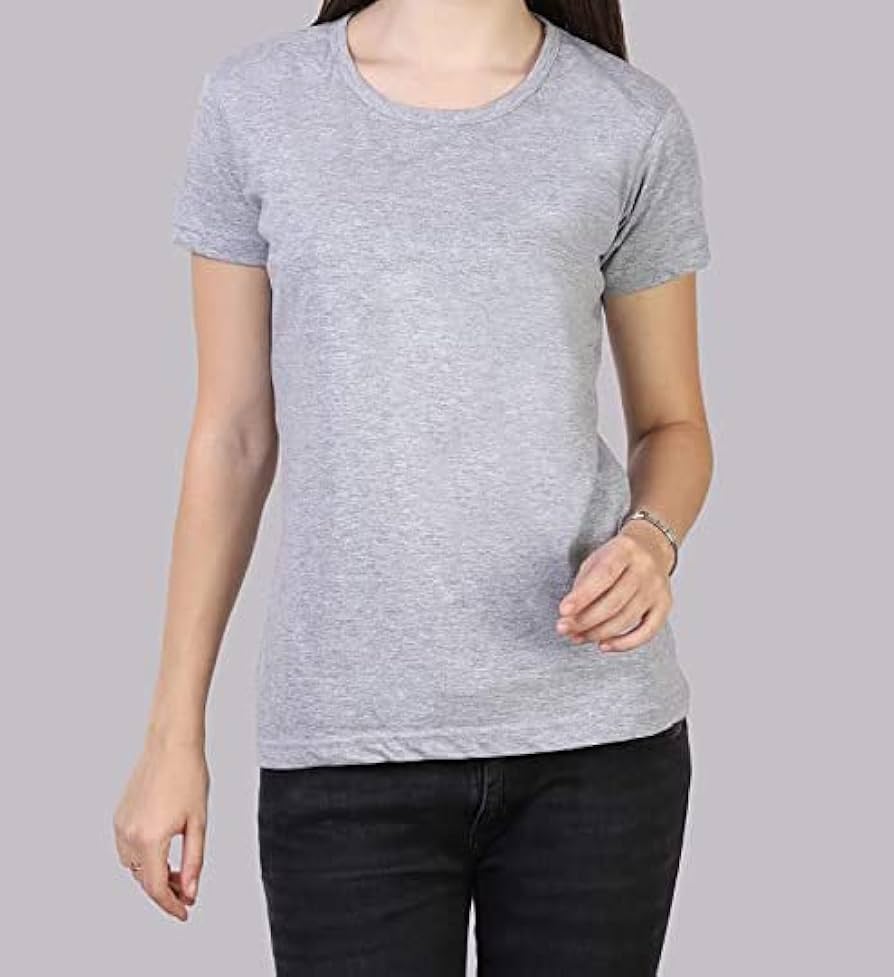 Short Sleeve Tshirt | Womens Tshirt | Plain | 100% Cotton