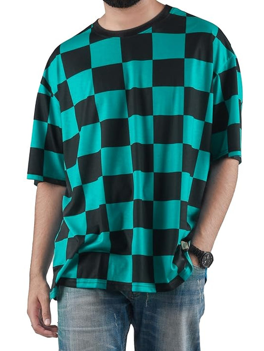 Tanjiro Oversized T-Shirt – All Over Print Anime Streetwear (Unisex)