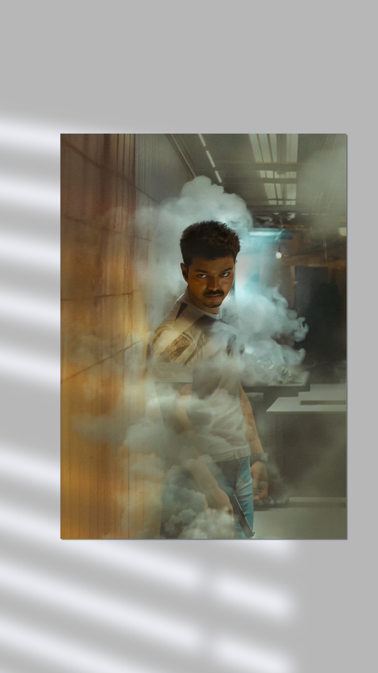 Thalapathy Vijay | Movies | Wall Posters | A3 | A4 | Metal