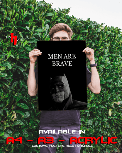 Batman Posters | Wall Posters | A3 | A4 | Acrylic