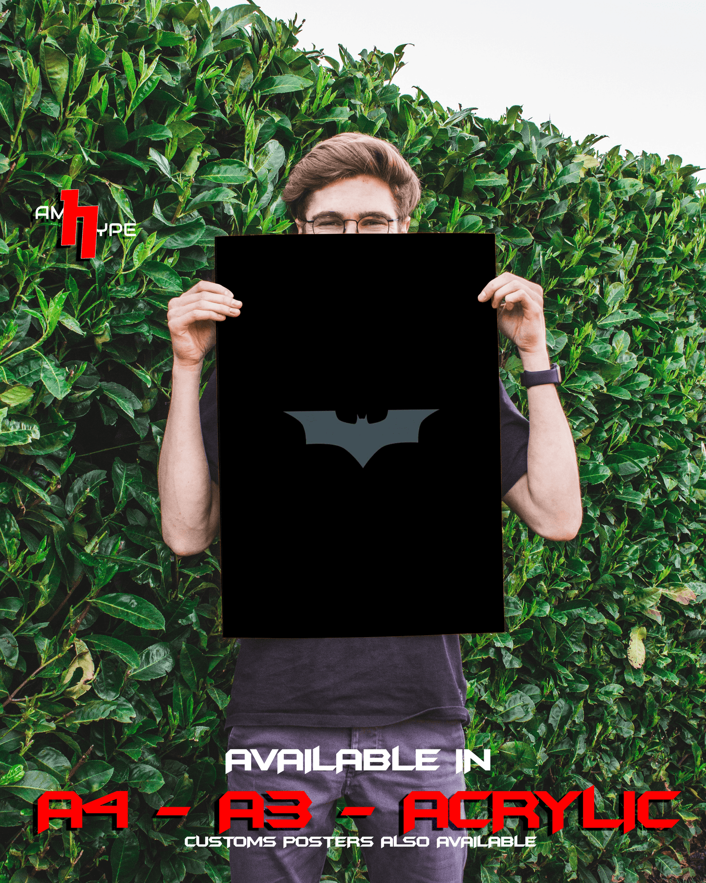 Batman Posters | Wall Posters | A3 | A4 | Acrylic