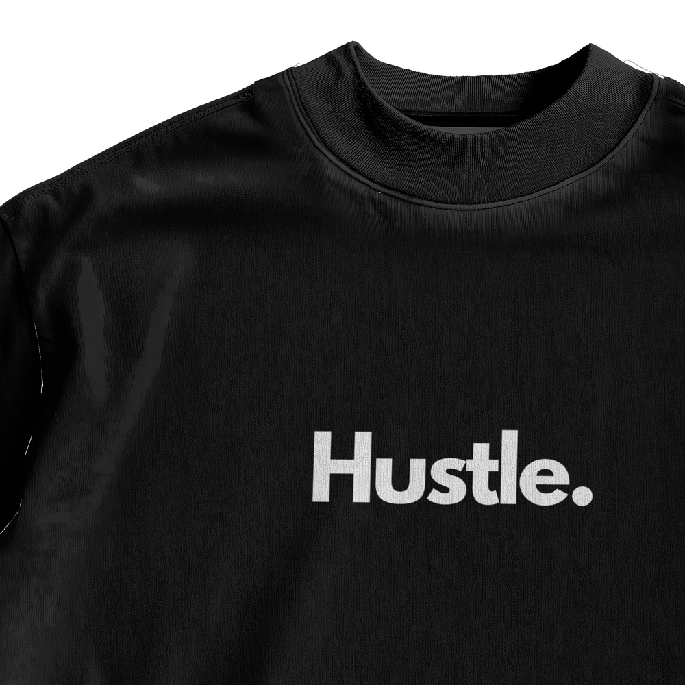 Hustle Discipline Gym Oversized T-Shirt | Motivational Streetwear by AmHype