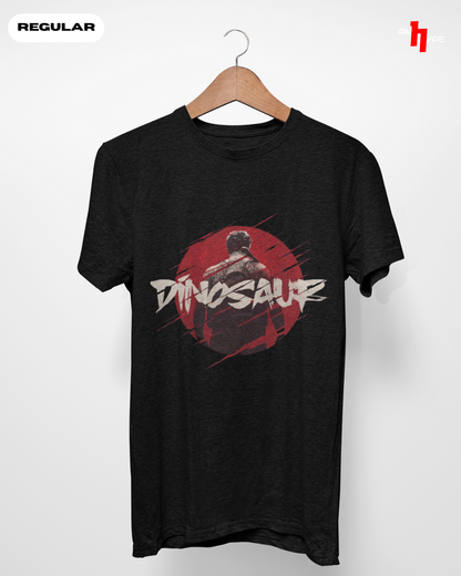 Prabhas Salaar Dinosaur Graphic T-Shirt | Unisex Regular Fit